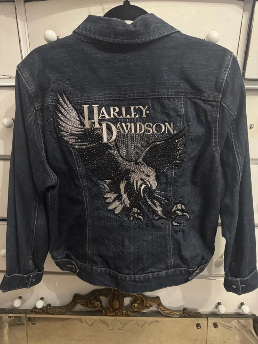 The BEST Harley-Davidson Denim Jacket everrr🖤 - Picture 2 of 10